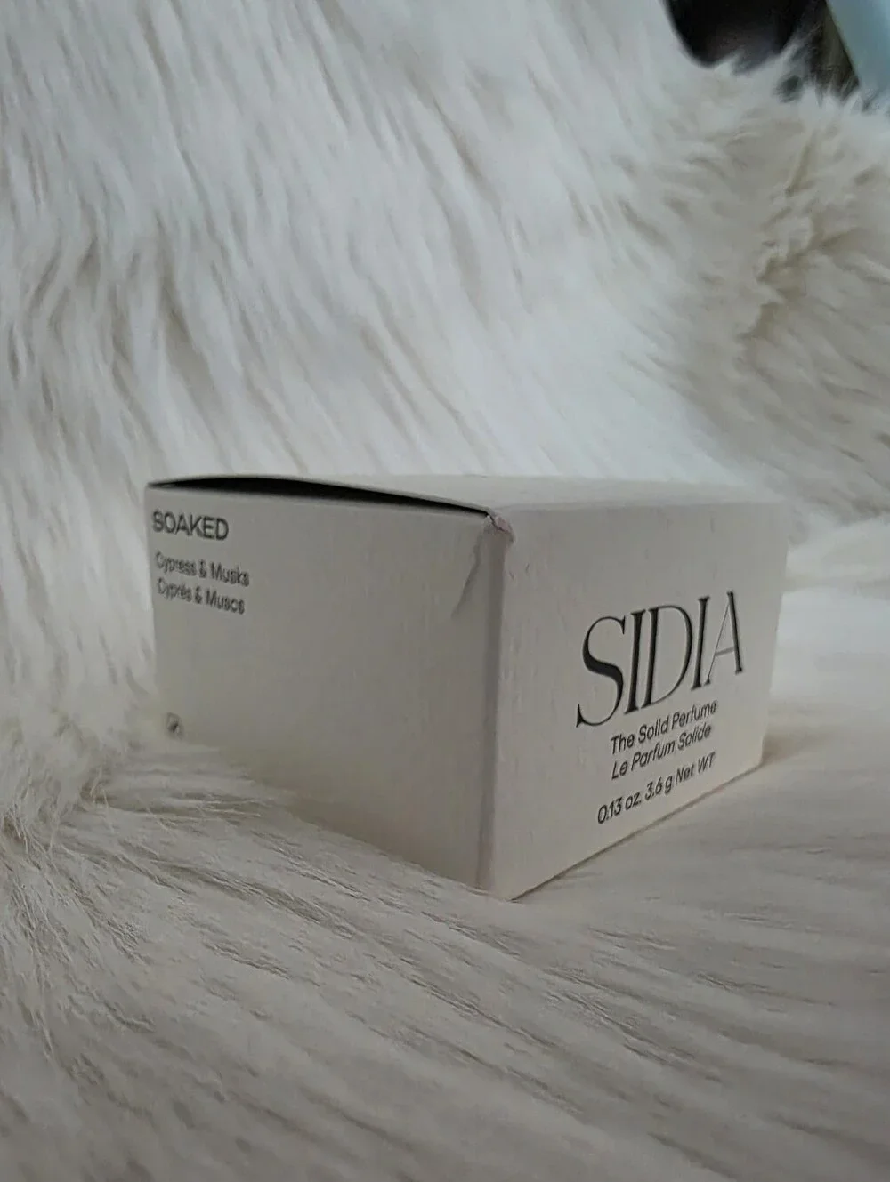 SIDIA Solid Perfume Soaked - Juniper & Cypress